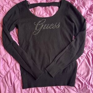 Y2K Guess Cutout Back Long Sleeve — Size M!!